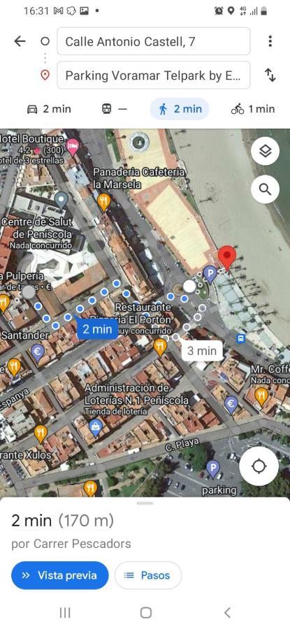 Apartamento Junto A La Playa Peñíscola Eksteriør billede